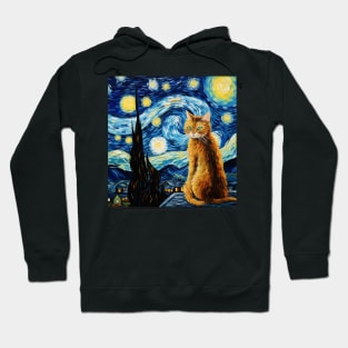 Van Gogh's cat Hoodie